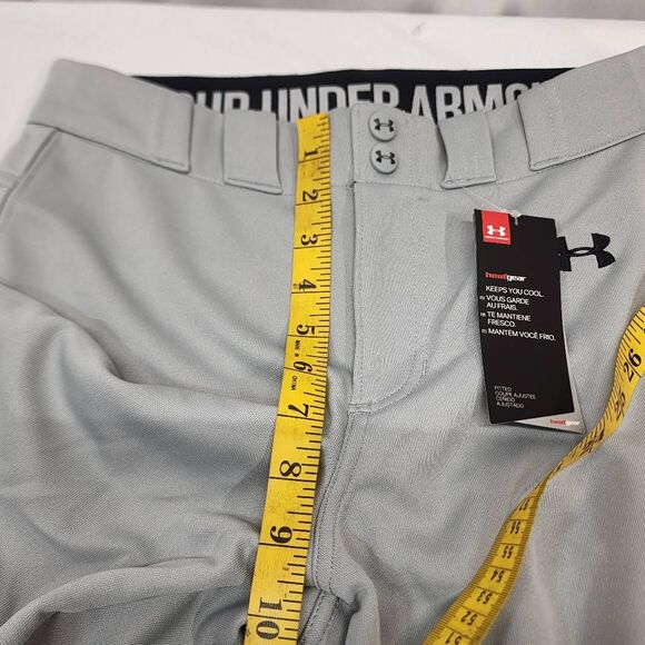 Under Armour Women’s HeatGear Softball Pants Gray Size Small NWT 1317043 Athleti - Picture 4 of 7